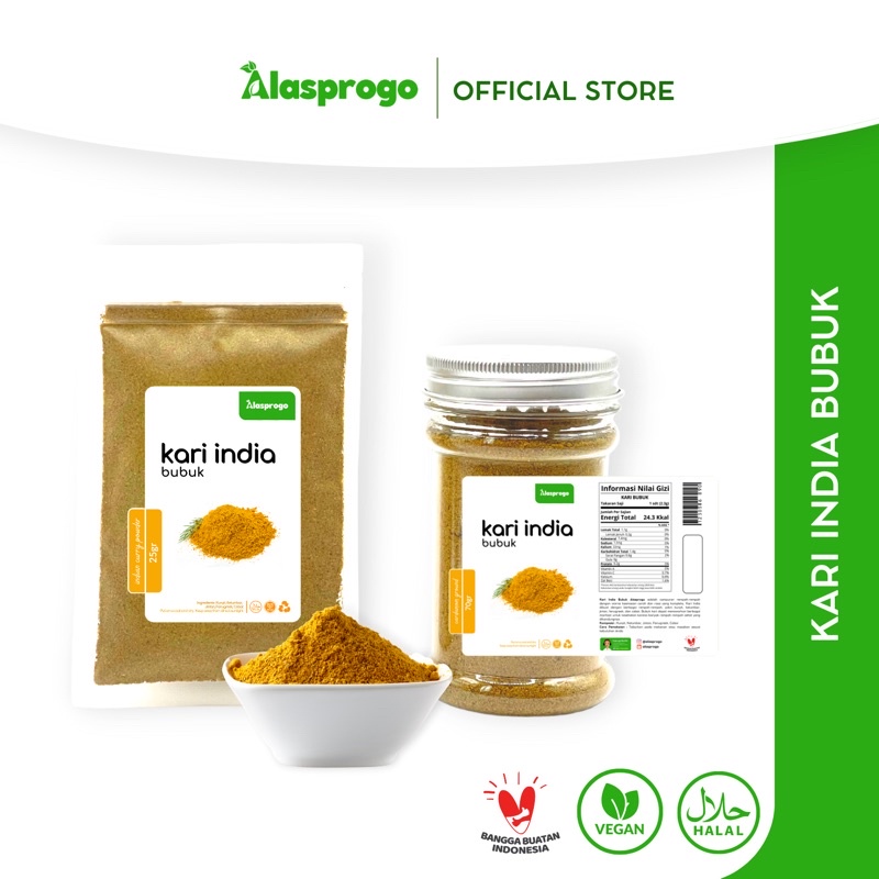 

Alasprogo Kari India / Kare India / Indian Curry