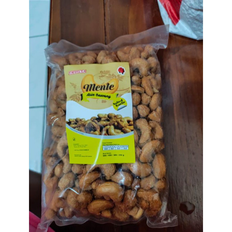 

Mente goreng rasa asin bawang 500gram