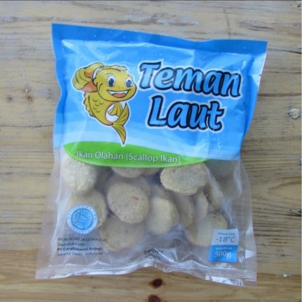 

Teman Laut scallop - 500gr