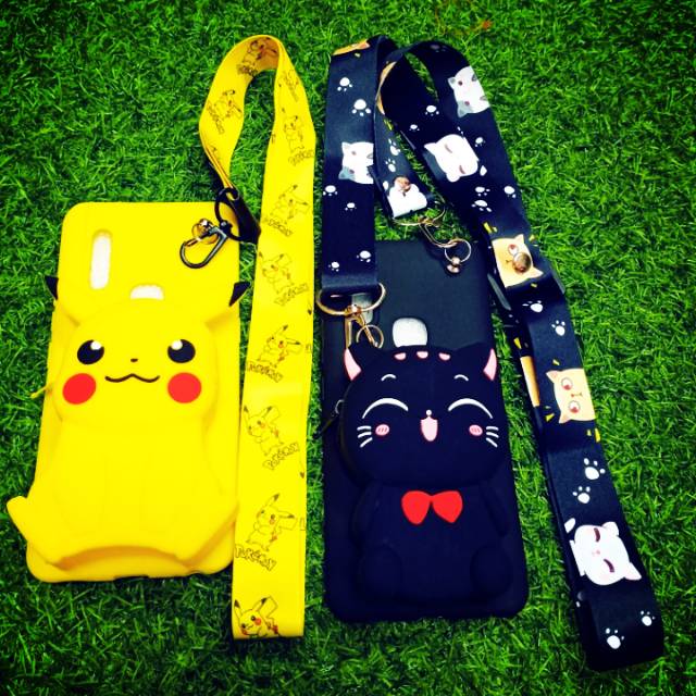 Case vivo y91 pikachu (kuning)