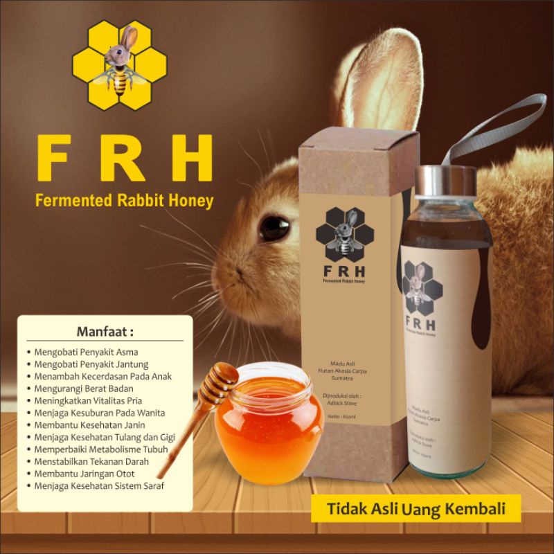 

MADU FRH - Fermented Rabbit Honey #Madu asli#madu kelinci#obat oestoporoses#obat covid