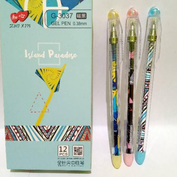 

Lagi hangat SELUSIN ( 12 PCS ) Pulpen Lovein Zhi Xin Gel Pen Lovein ZhiXin E8E02