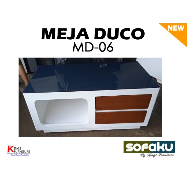 Meja Duco MD-06 - Meja Tamu Minimalis - Meja Ruang Tamu Duco Japandi
