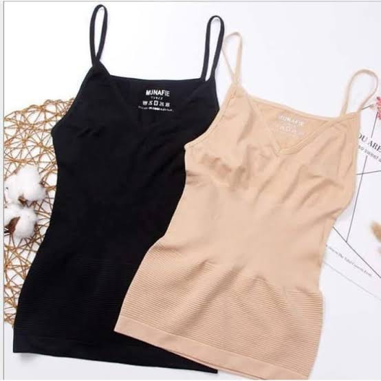 JAPAN MUNAFIE ATASAN SLIM CLOTH CAMI SHARPER - ATASAN MUNAFIE
