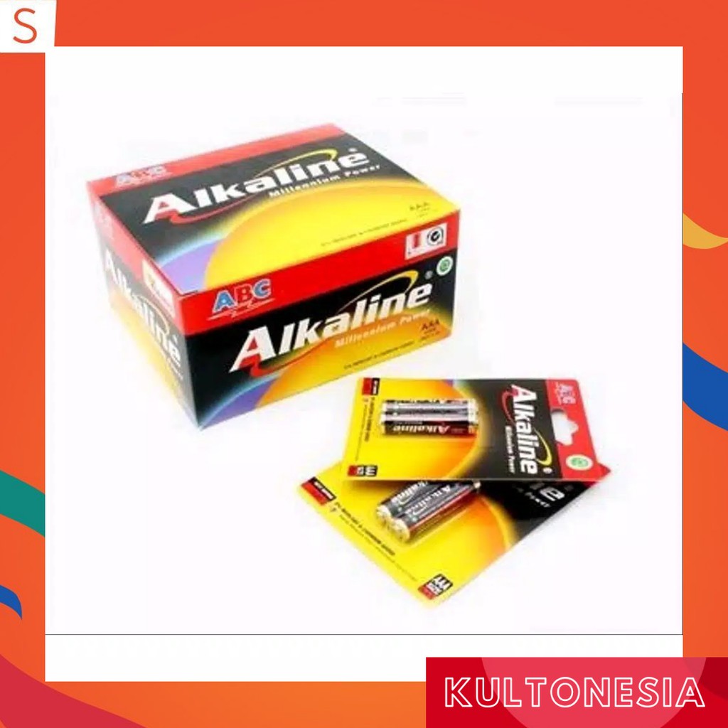 Baterai alkaline AAA isi 2pcs