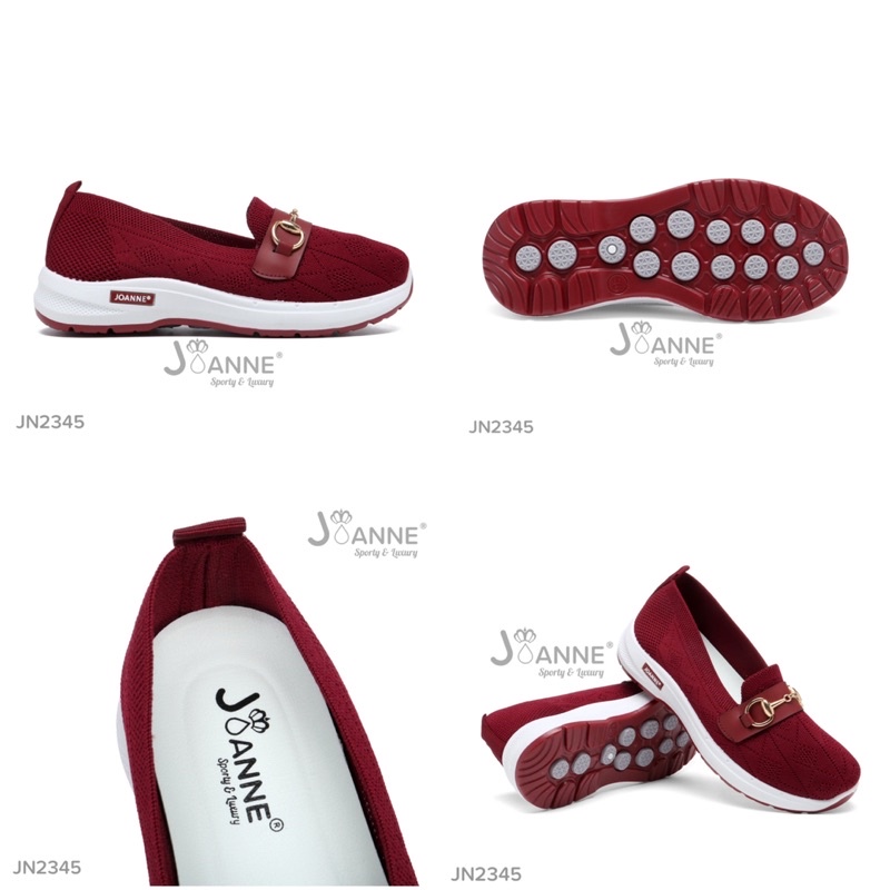 RESTOCK! [ORIGINAL] JOANNE Slip On Sneakers Shoes Sepatu Wanita #JN2345