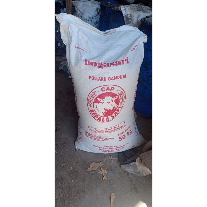 POLLARD Polar GANDUM Cap KEPALA Sapi Bogasari Jakarta /Kg