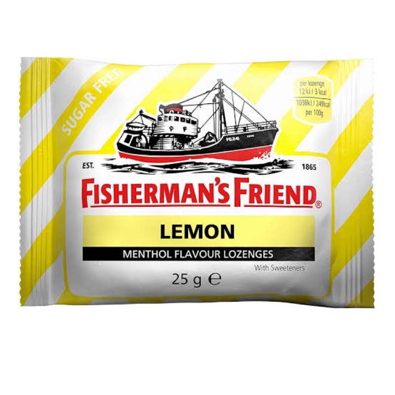 

Fisherman’s Friend Lemon Sugar Free 25 Gram