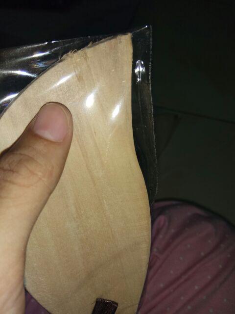 Centong Kayu Daun Lancip Murah Unik