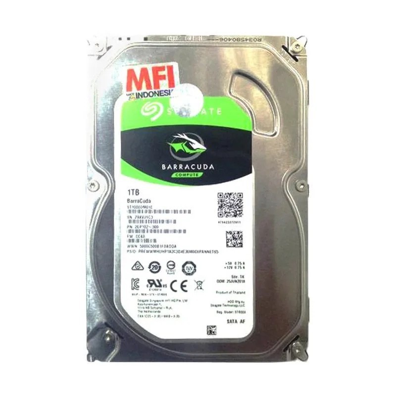 SEAGATE HARDISK 1TB BARRACUDA
