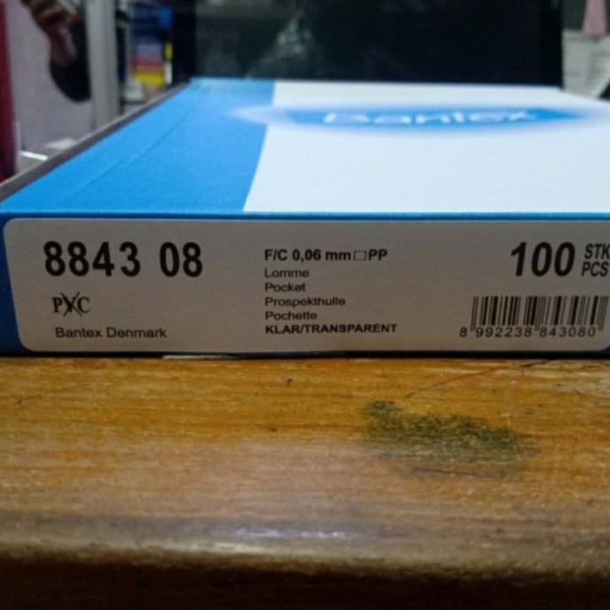 

BISA COD plastik pp pocket f4 isi 100 lembar merk bantex 8843 PROMOKode 3411