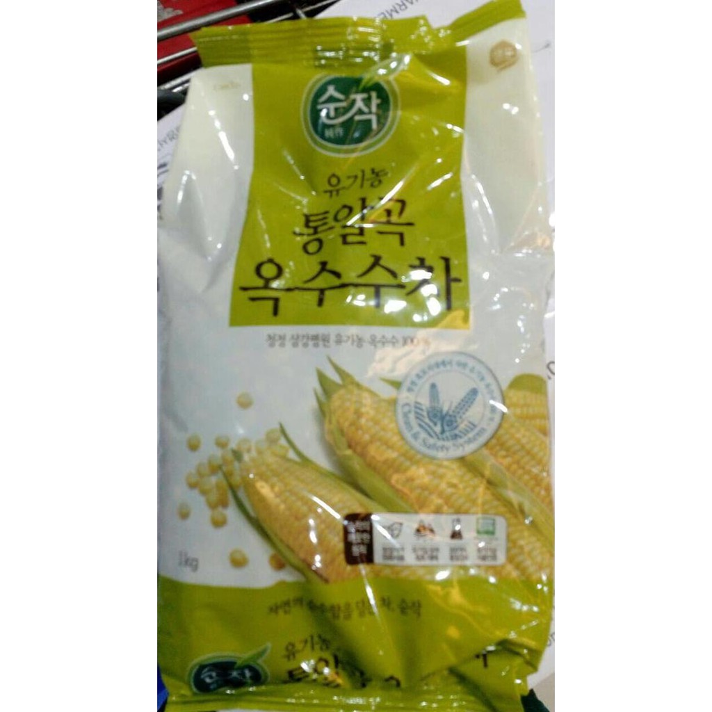

Pure Korean Roasted Corn Tea 1kg Minuman Teh Jagung Khas Korea CUCI GUDANG