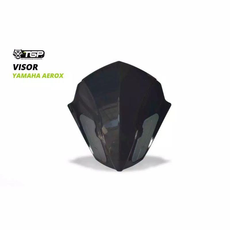 TGP Visor Motor Yamaha Aerox - Aerox 155 - Bahan Berkualitas - Hitam Transparan