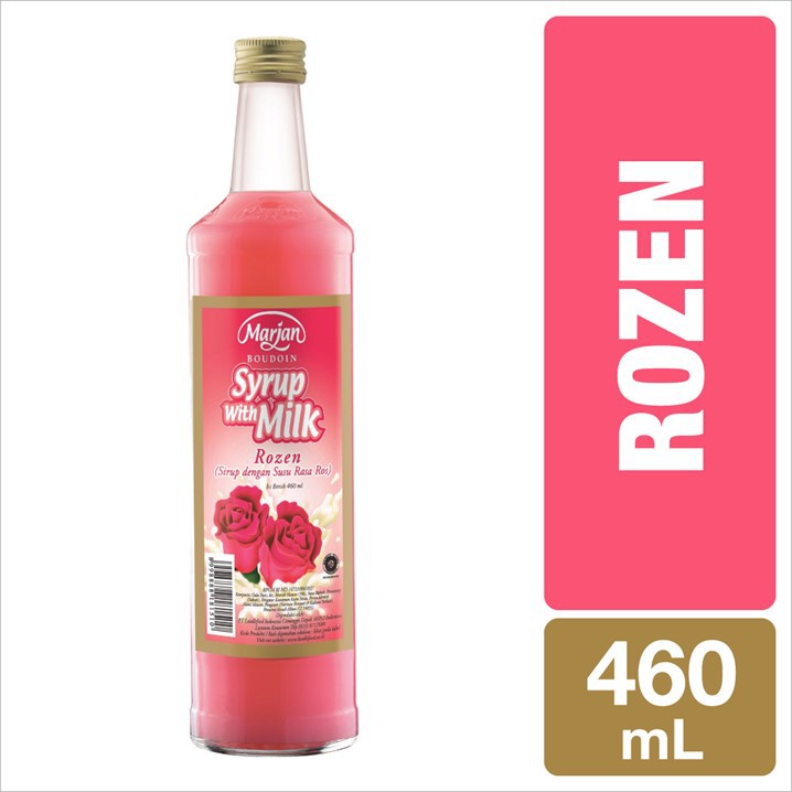 

Marjan Boudoin Sirup Milk Rose 460 mL