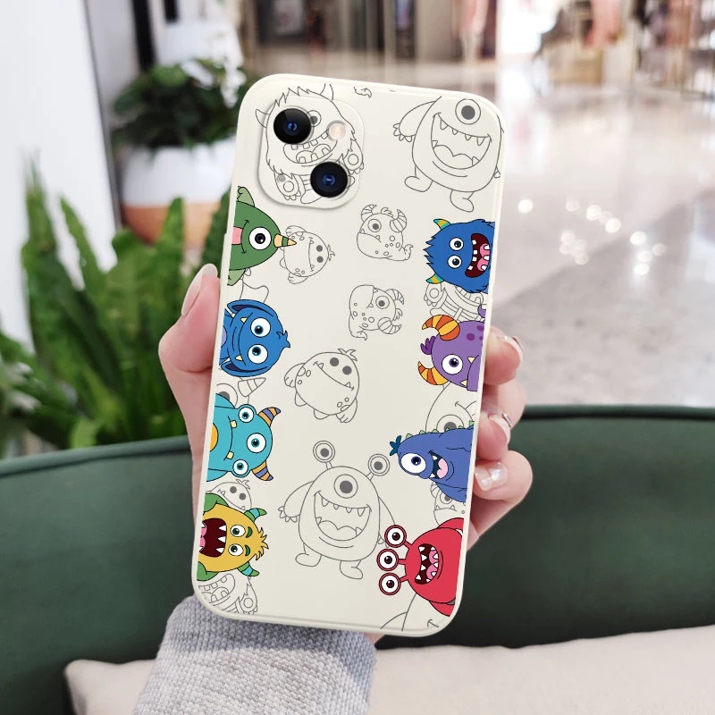 Casing Realme C11 2021 C20 C21Y C25Y C31 C35 Narzo 50A 50A Prime Liquid Case Liquid Steve Side Monster Dove Premium With pelindung kamera