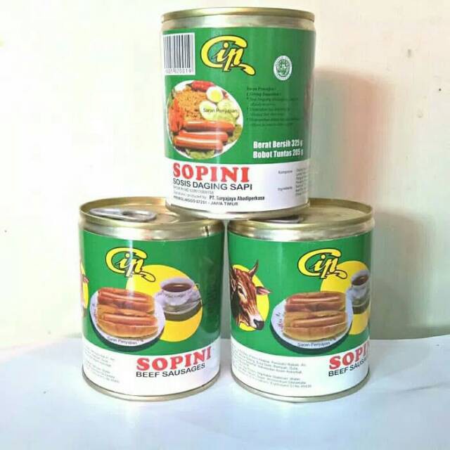 Sosis Sapi Sopini ( 205 gr  )