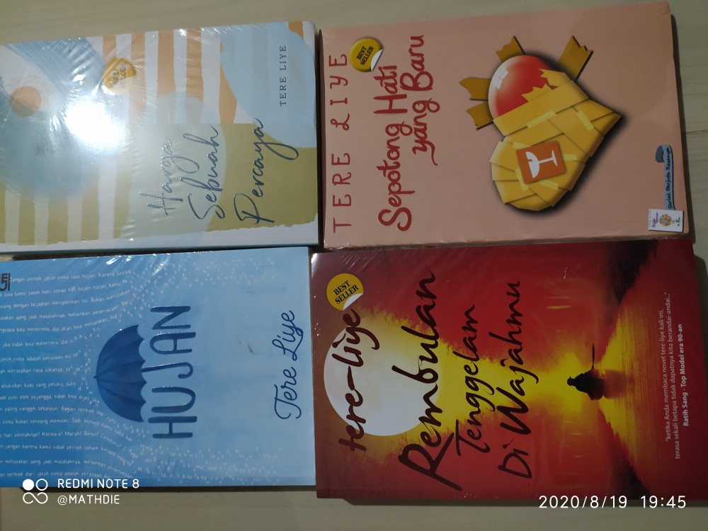 Novel Sepotong Hati Yang Baru Tere Liye Original Shopee Indonesia