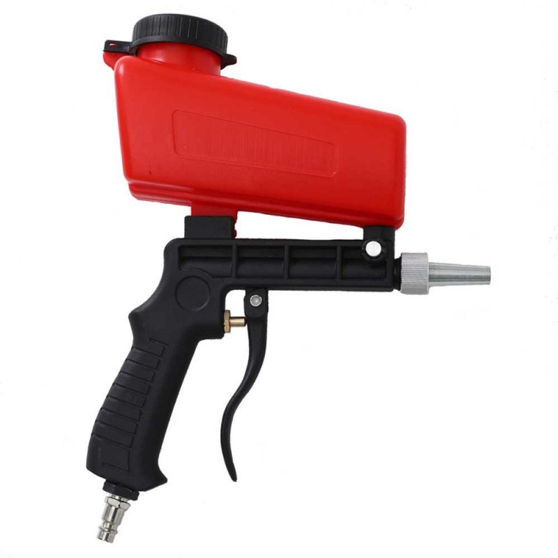 Semprotan Pasir Silika Sand Blaster Gravity Pneumatic Gun 90 PSI