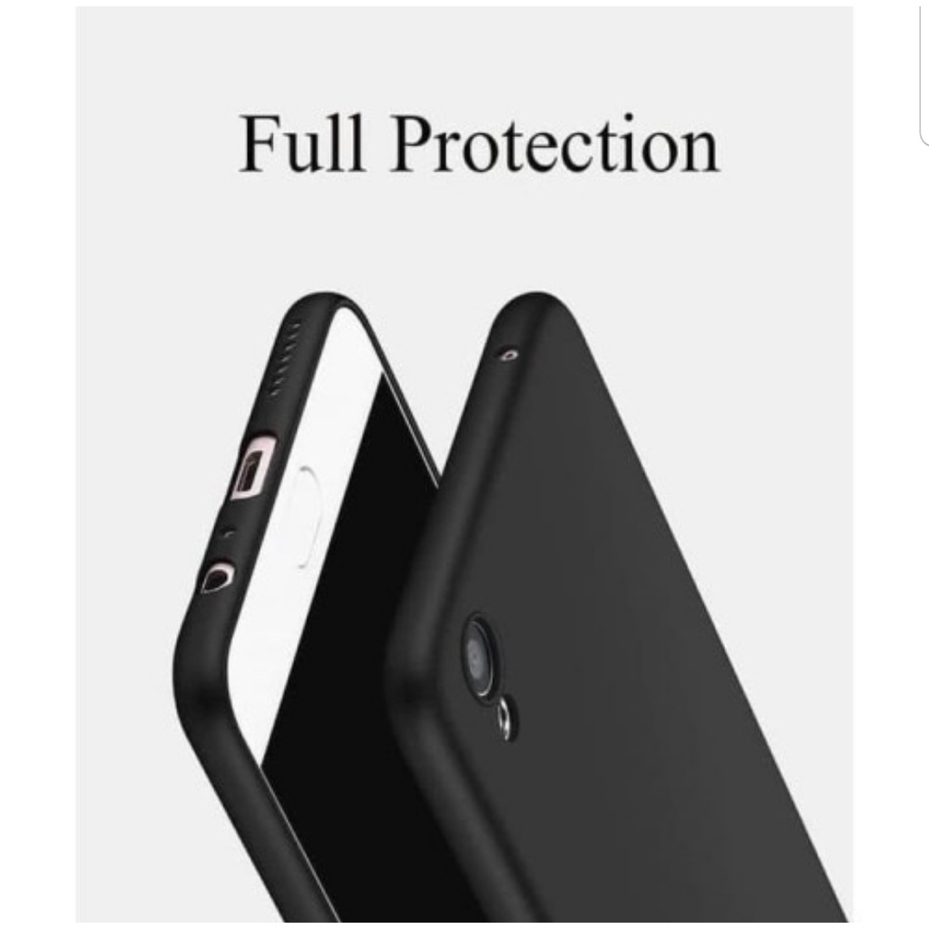 Softcase blackmatte Oppo F7 Realme C21 Realme C21Y C25 black matte lentur anti minyak case tipis hitam