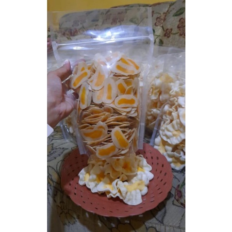 

krupuk telur asin mentah