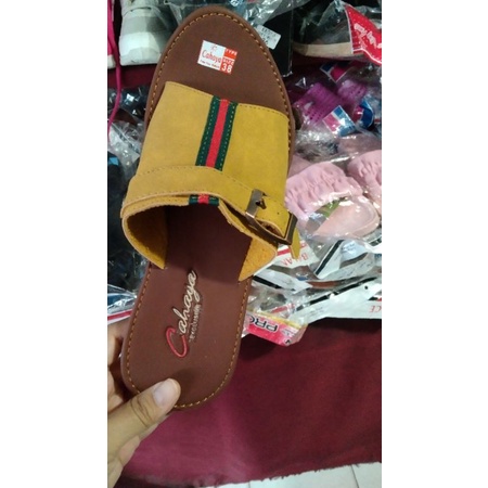 Sandal Cahaya / Sandal Tasik / Sandal Slip On / Sandal Flat / Sandal Wanita / Sol Karet Mentah