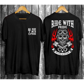 RT13 RIDE  WITH PRIDE KAOS  PRIA KAOS  DISTRO  KAOS  