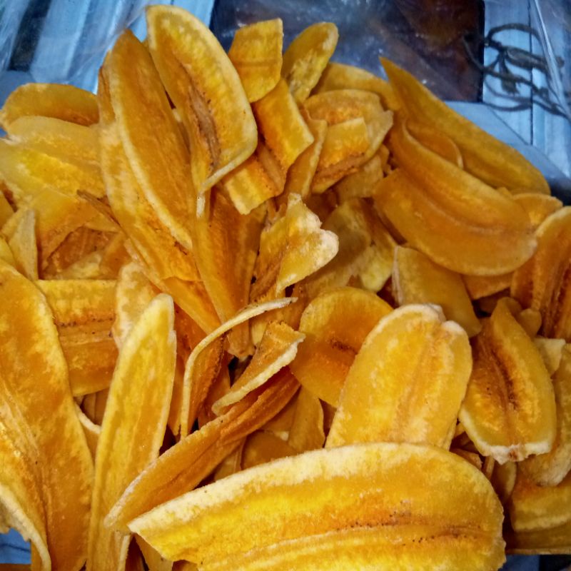 

Kripik Pisang Kepok Asin Home Made