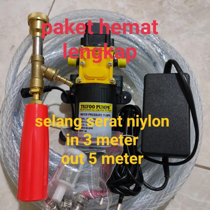 PROMO alat cuci steam mini portabel motor mobil AC cuci screen sablon