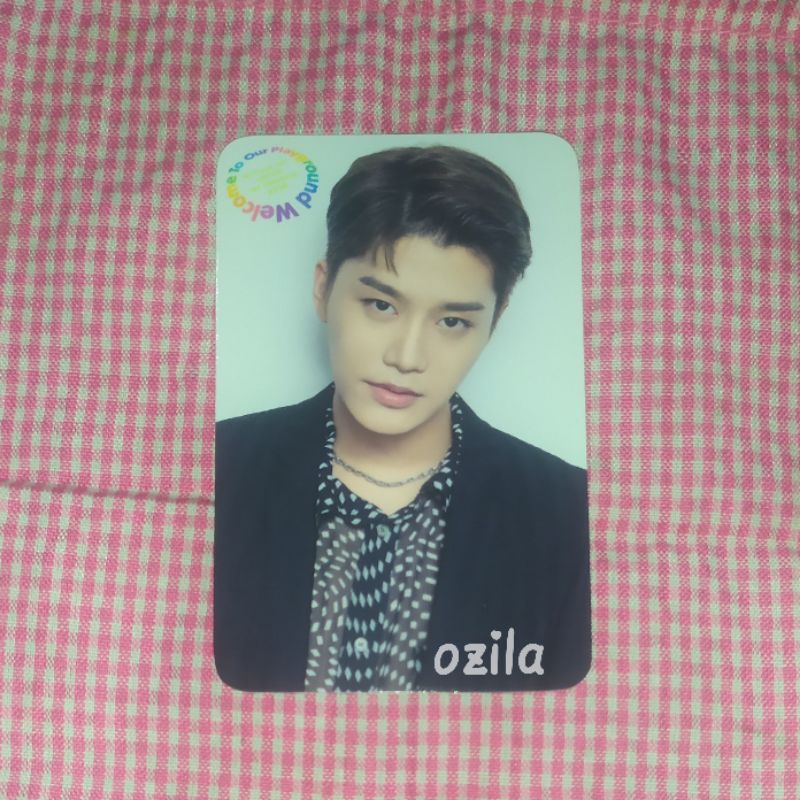 pc wtmp taeil NCT 127 (photocard welcome to my playground) [READ DESC]