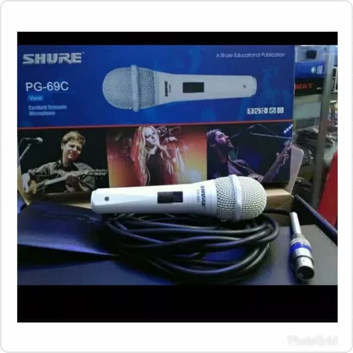 MIC KABEL SHURE PG 69C  MIC KABEL SHURE PG 69C