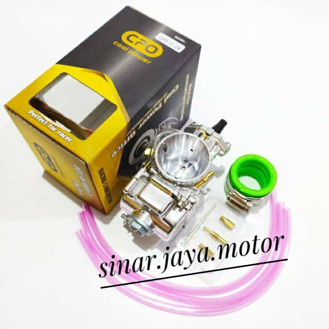 Karburator carburator karbu carbu cpo pwk 30 cruman  bonus pj mj jarum karet intake power jet