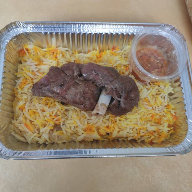 

Nasi mandi kambing frozen hidangan lebaran