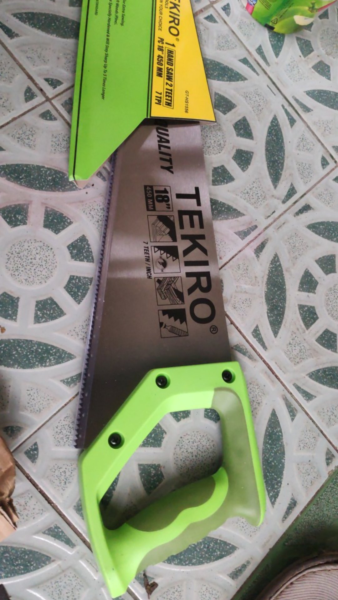 Tekiro Gergaji Tangan Gagang Tpr 18 Inch 2 Mata