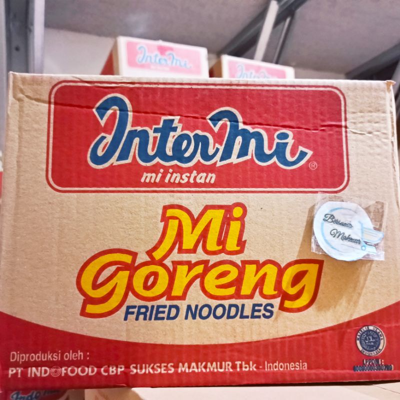 

INTERMI Mi Goreng intermie 1 kardus (isi 40pcs) / Intermie Kuah