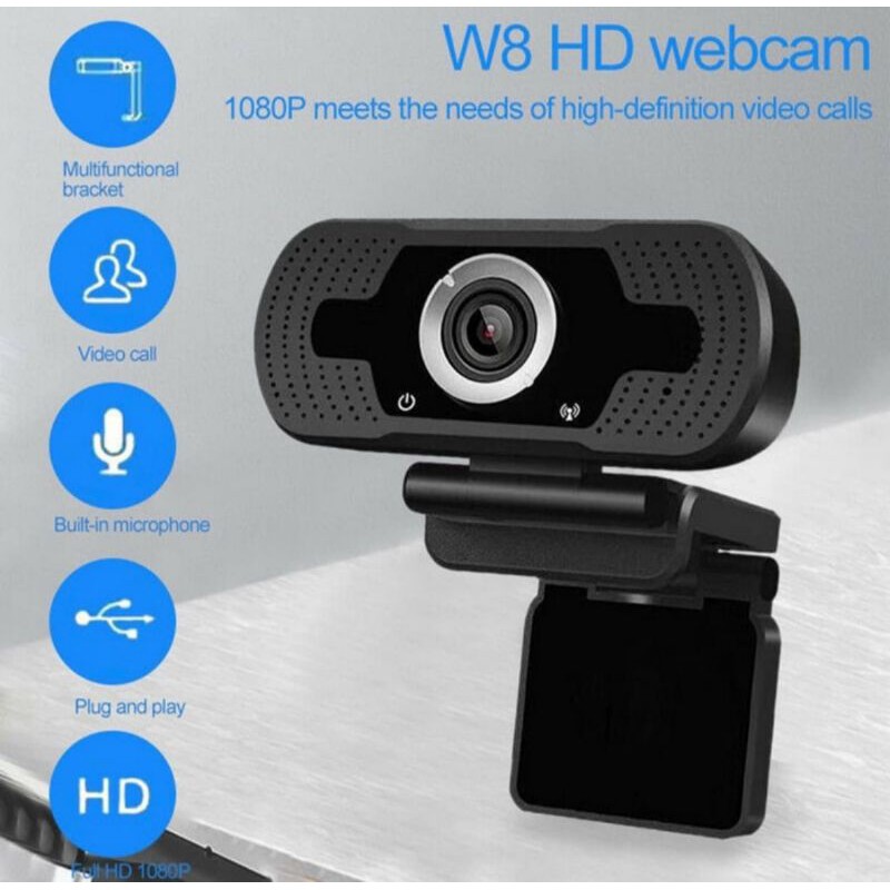 WEBCAM USB HD 1080p Web Camera For PC Laptop Desktop