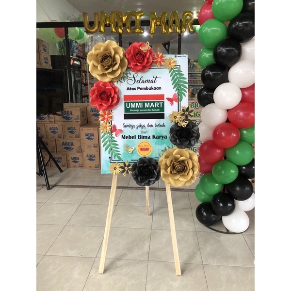 

BUNGA PAPAN /flower board 80x60cm