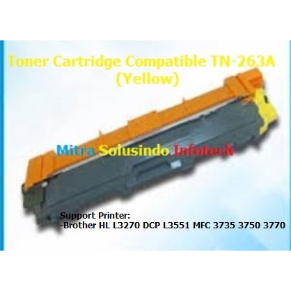 Toner Cartridge Compatible TN-263-BR HL L3270 DCP L3551 MFC 3735