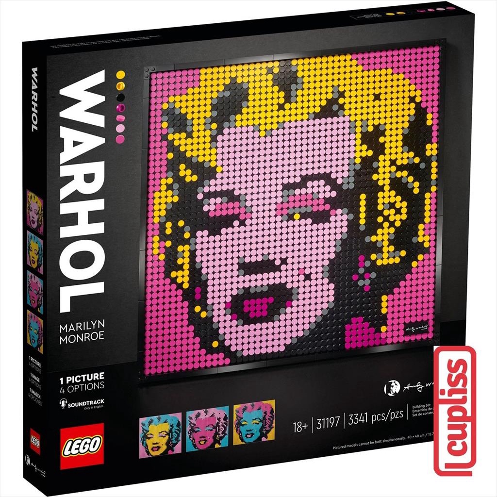 LEGO Art 31197 Andy Warhol Marilyn Monroe