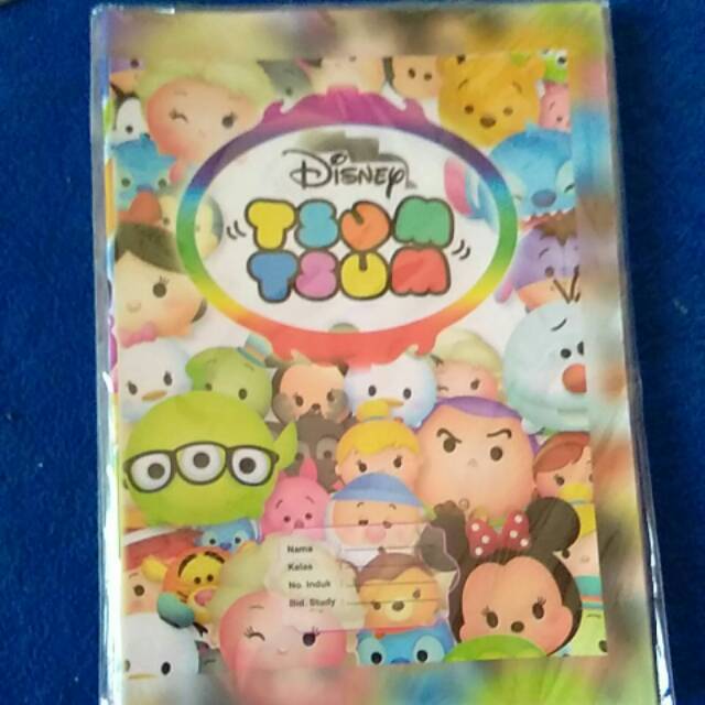 Sampul buku tulis motif