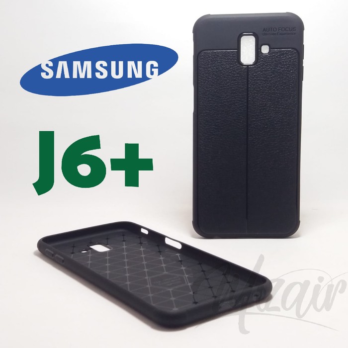 Soft Case Autofocus Samsung J6 plus J6+ /Softcase/Leather /Kulit Jeruk
