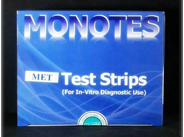 Monotes rapid test MET strips orient