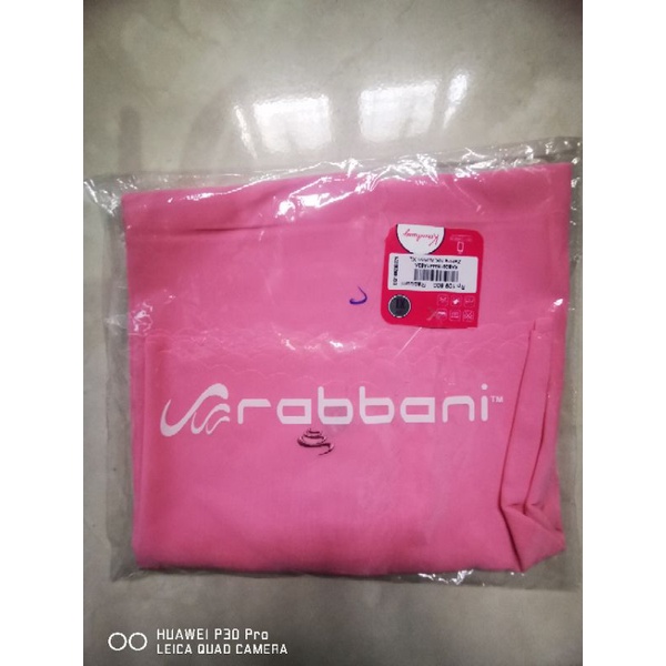 KERUDUNG SEGI EMPAT RABBANI ORI ZAHIRA AURION XL BABY PINK