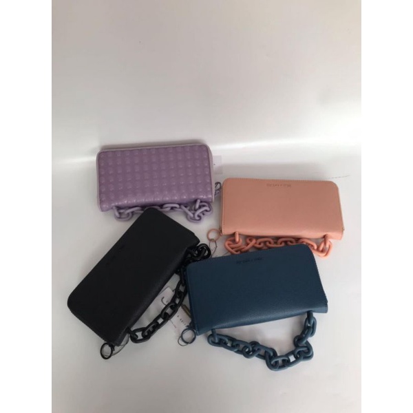 CK Chain Link Long Wallet