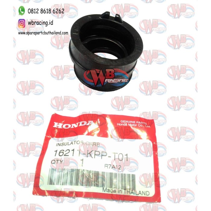 Sparepart CBR: Karet Intake Manipol Honda CBR 150 Thailand Original