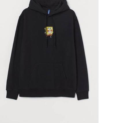 ⅍ HOODIE HNM SPONGEBOB BORDIR ☏