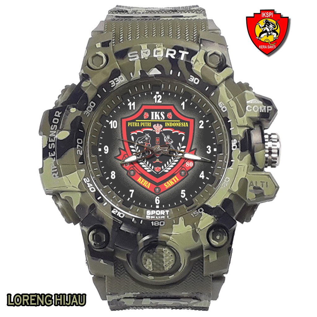 (Exclusive) PERGURUAN IKSPI / KERA SAKTI Loreng Army - Motif 17