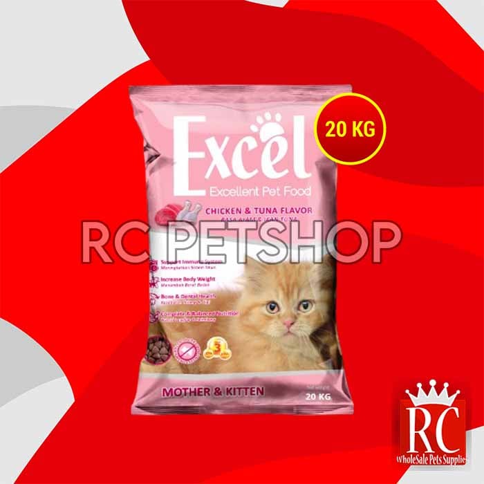 Makanan Kucing / Cat Food Excel 20 kg