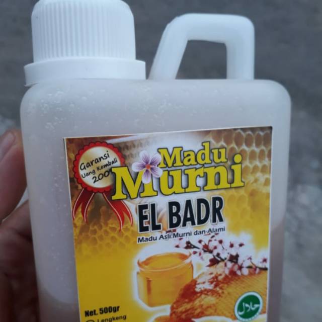 

Madu Murni El BADR 500 Gr Madu Asli Murni Kalau Tidak Murni Garansi Uang Kembali