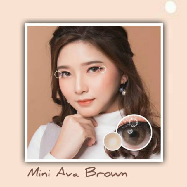 

Softlens Mini Ava Brown Kitty Kawaii