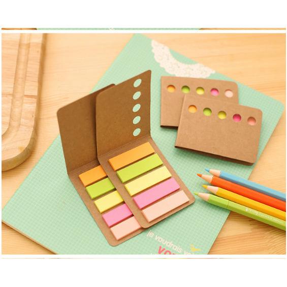 

MEMO POST IT STICKY NOTE 5 WARNA - BLACK BOX